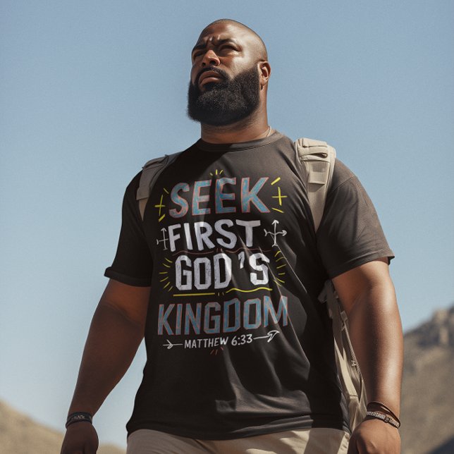 Camiseta Desvelando la gracia: primero busquen el reino de  (Subido por el creador)