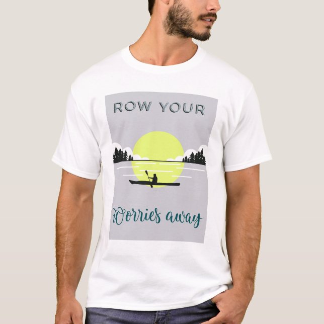 Camiseta Desvíe sus preocupaciones (Anverso)