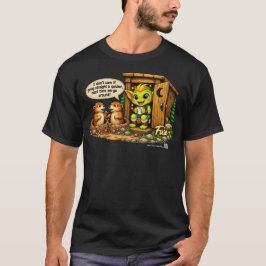 Camiseta Desvío de perro de la pradera Goblinantics ™ con F