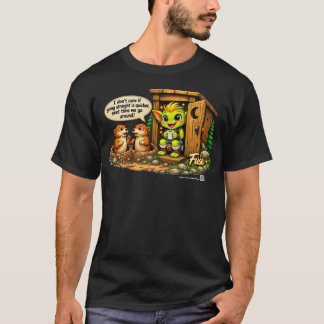 Camiseta Desvío de perro de la pradera Goblinantics ™ con F