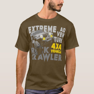 Camiseta Desvío del Crawler de Rock Extremo Adventure