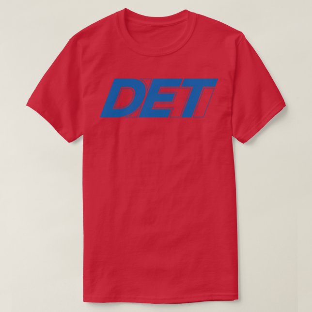 Camiseta DET EXPRESS Blue (Diseño del anverso)