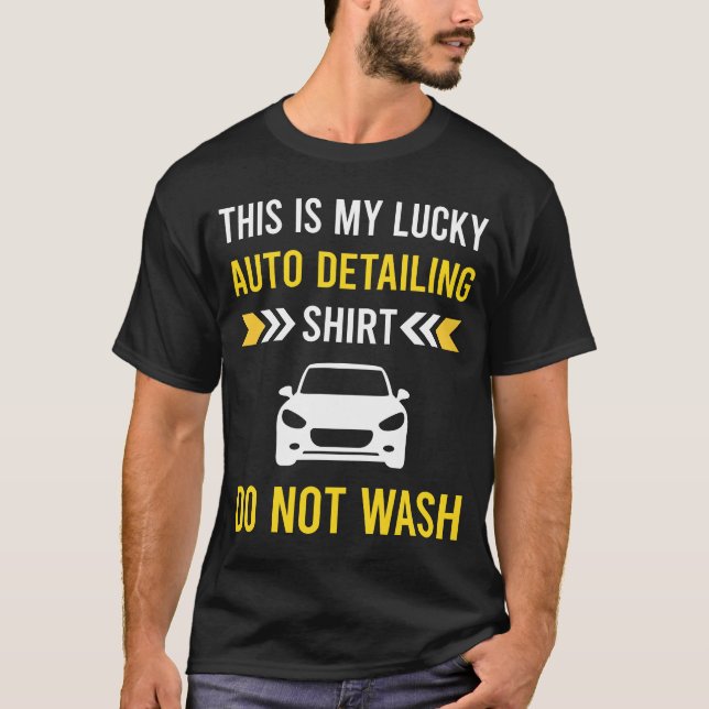 Camiseta Detallador de detalles de desconexión automática d (Anverso)