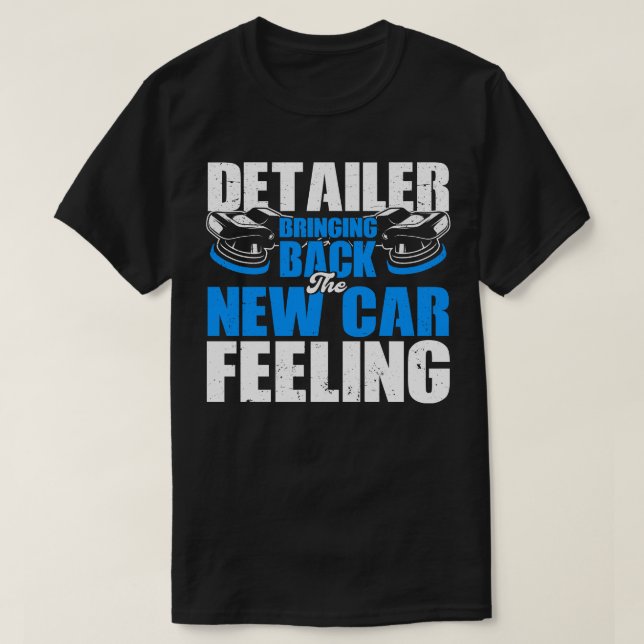 Camiseta Detallando el regalo del desalzador automático (Diseño del anverso)