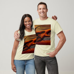Camiseta Detalle cibernético del árbol