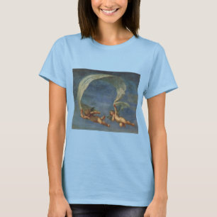 Camiseta Detalle de ángeles de Adonis guiado por Cupidos po