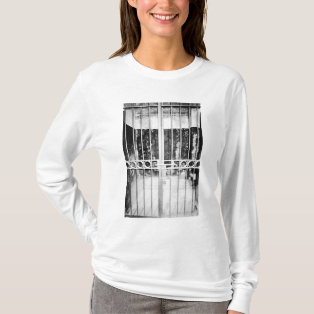 Camiseta Detalle de celda de Hanoi Vietnam, Hanoi Hilton (Anverso)