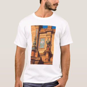 Camiseta detalle de estatua de cerámica en la Plaza de Espa