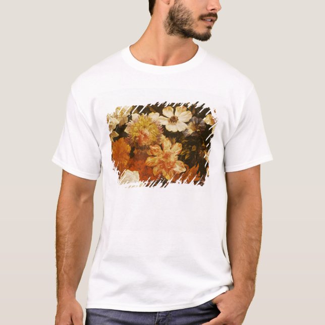 Camiseta Detalle de flores (Anverso)