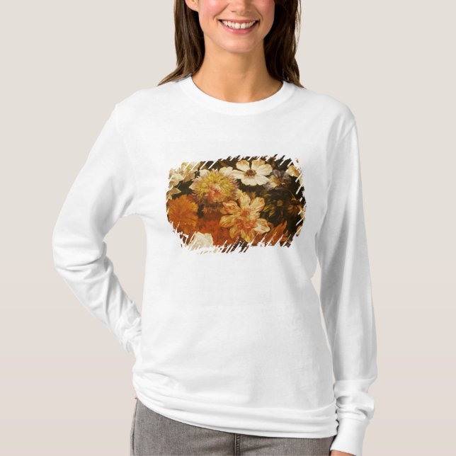 Camiseta Detalle de flores (Anverso)