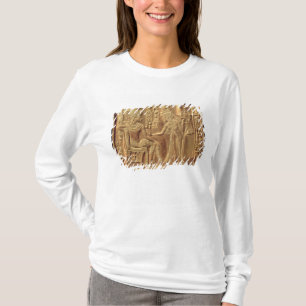 Camiseta Detalle de la capilla de oro de Tutankhamun