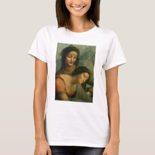 Camiseta Detalle de la Virgen y del St Anne de la Virgen
