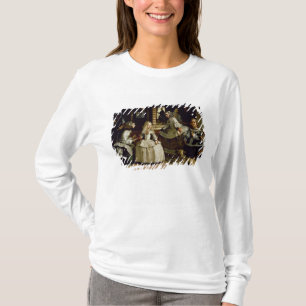 Camiseta Detalle de Las Meninas de la representación de la
