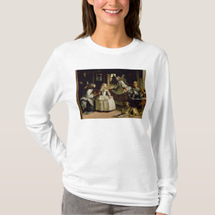 Camiseta Detalle de Las Meninas de la representación de la