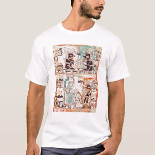 Camiseta Detalle de un códice maya