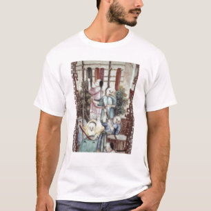 Camiseta Detalle de un florero que representa a los hombres
