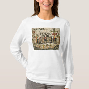 Camiseta Detalle de un mapa de Jericó