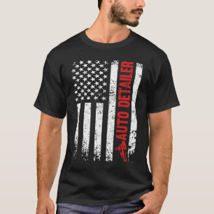 Camiseta Detalle del coche marca de ee.uu. auto detalle pad