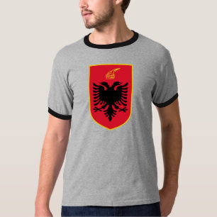 Camiseta Detalle del escudo de armas de Albania