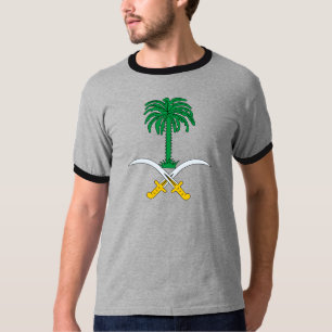 Camiseta Detalle del escudo de armas de la Arabia Saudita