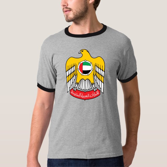 Camiseta Detalle del escudo de armas de los Uae (Anverso)