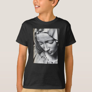Camiseta Detalle del Pieta de Miguel Ángel de la cara del