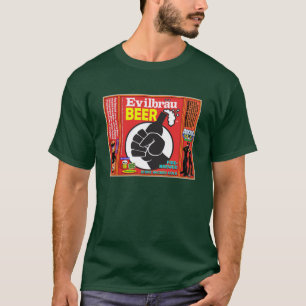 Camiseta Detalle del puño de la cerveza de Evilbrau