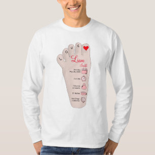 Camiseta Detalles de estadísticas de nacimiento de regalo d