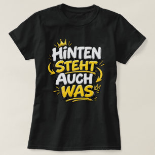 Camiseta "DETÁS HAY ALGO" divertida frase