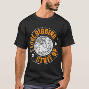 Camiseta Detección metalizado