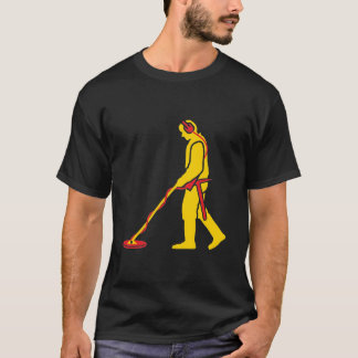 Camiseta Detección metalizado