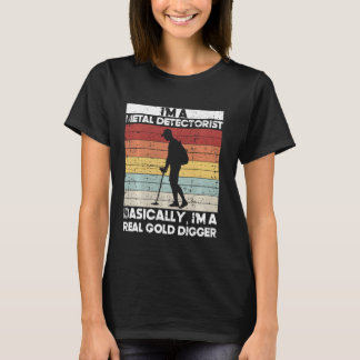 Camiseta Detección metalizado de detección de detectores de