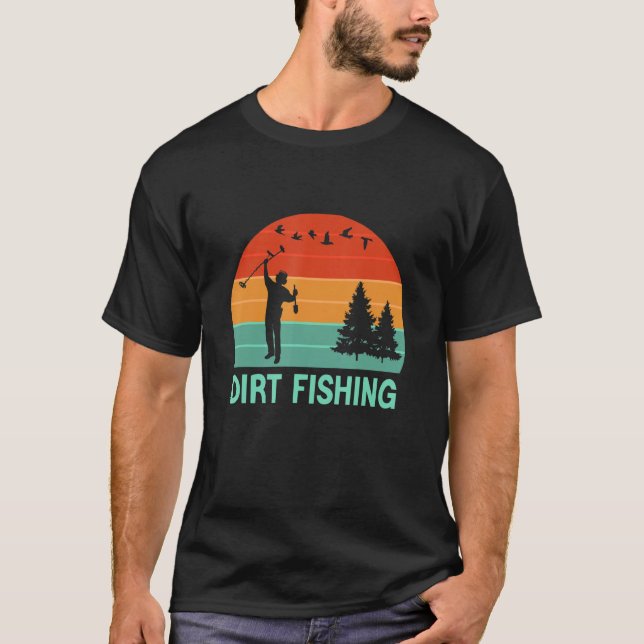 Camiseta Detección metalizado de pesca sucia y tesoro Metal (Anverso)