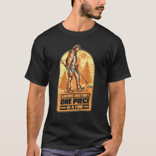 Camiseta Detección metalizado Detectora Caza de tesoros