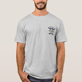 Camiseta Detección metalizado, el corazón golpea a la camis