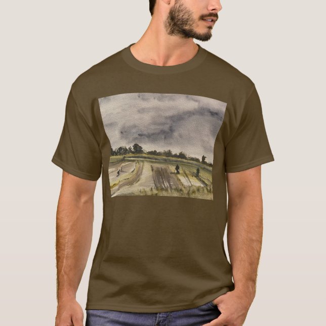 Camiseta Detección metalizado En Los Campos 2 (Anverso)