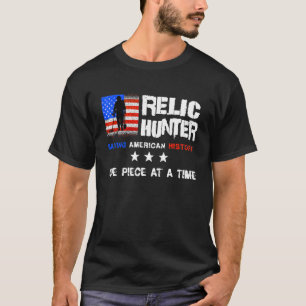 Camiseta Detección metalizado Para Hombres Detector Treasur