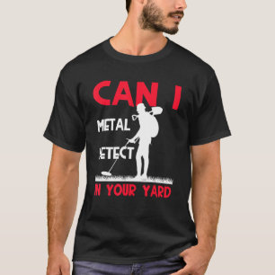 Camiseta Detectador de búsqueda de tesoros metalizado Metal