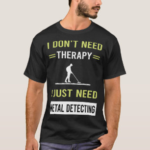Camiseta Detectador de detección Metalizado de terapia