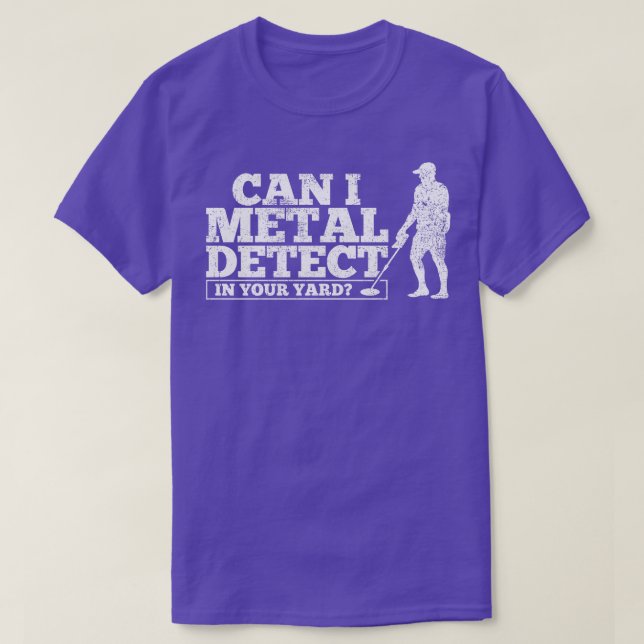 Camiseta Detectador metalizado (Diseño del anverso)