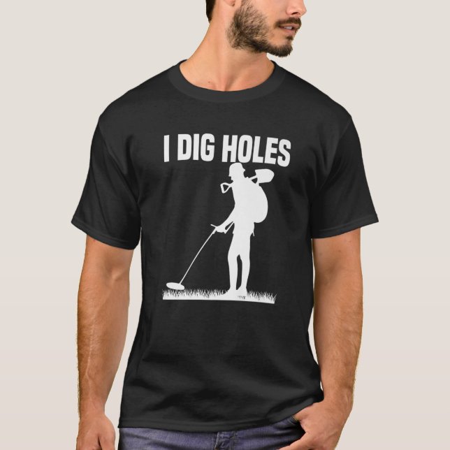 Camiseta Detectador metalizado de búsqueda de tesoros I cav (Anverso)