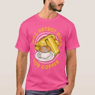 Camiseta Detectará oro por café Prospect Aurum Oro