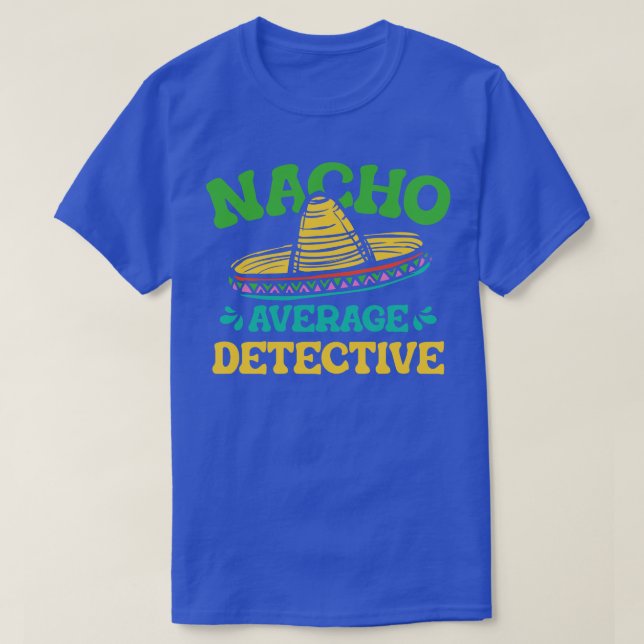 Camiseta detective (Diseño del anverso)