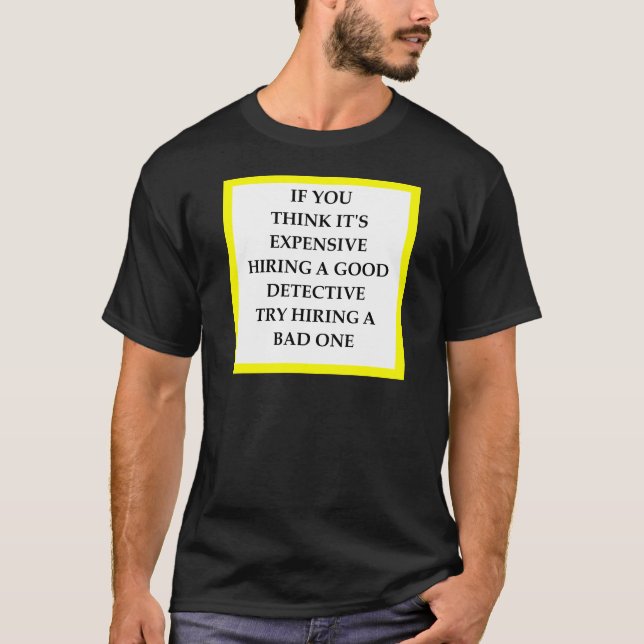 CAMISETA DETECTIVE (Anverso)