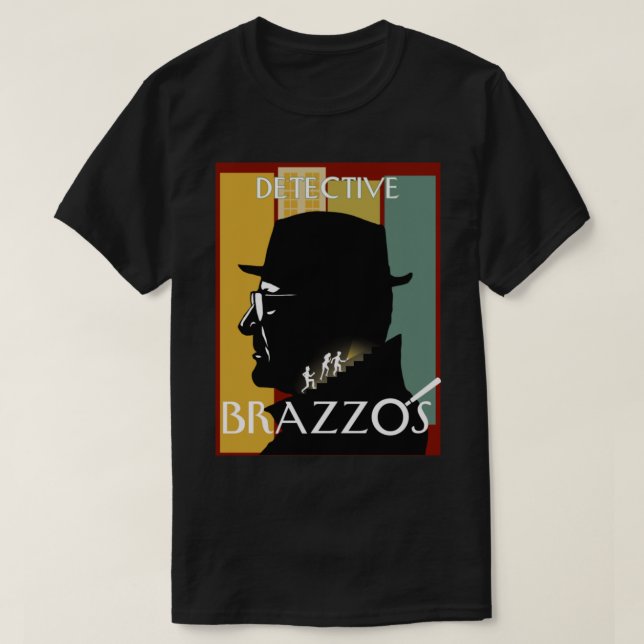 Camiseta Detective Brazzos (Diseño del anverso)