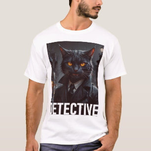 Camiseta Detective de gatos
