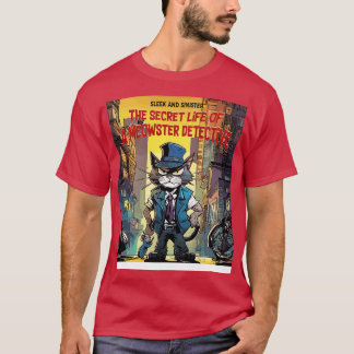 Camiseta Detective de gatos