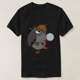 Camiseta Detective de loro gris africano
