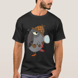 Camiseta Detective de loro gris africano