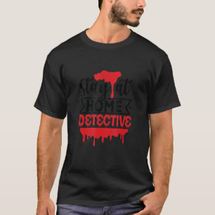 Camiseta Detective De Moda, Crimen Verdadero Muestra Mur